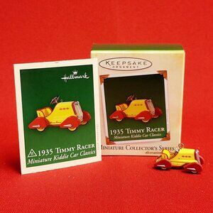 Hallmark 1935 Timmy Racer Miniature Kiddie Car Classics Die Cast Metal 2005